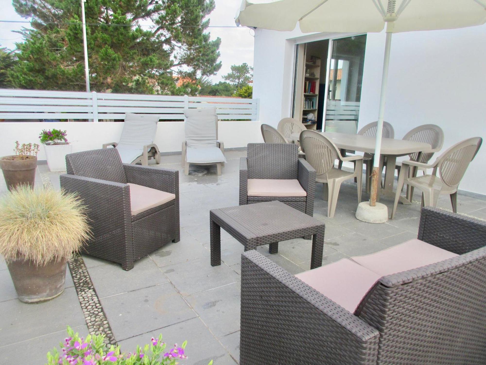Maison Pour 6 - Jardin Et Terrasse - 300M Plage Brétignolles-sur-Mer Dış mekan fotoğraf